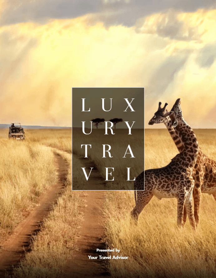 magazine - Luxury Travel cover