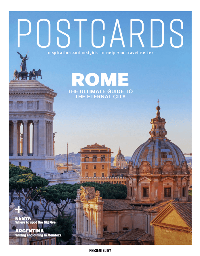 magazine - Postcards cover